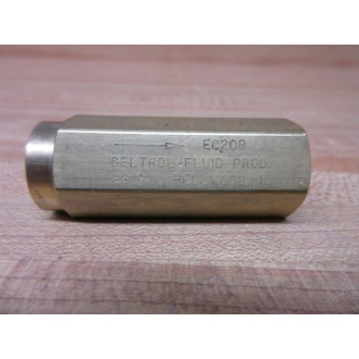 Deltrol Fluid Products EC20B Hydraulic Check Valve 10120-74
