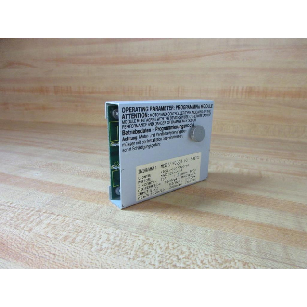 Indramat MOD31X0003-001 Programming Module MOD31X0003001 - Used