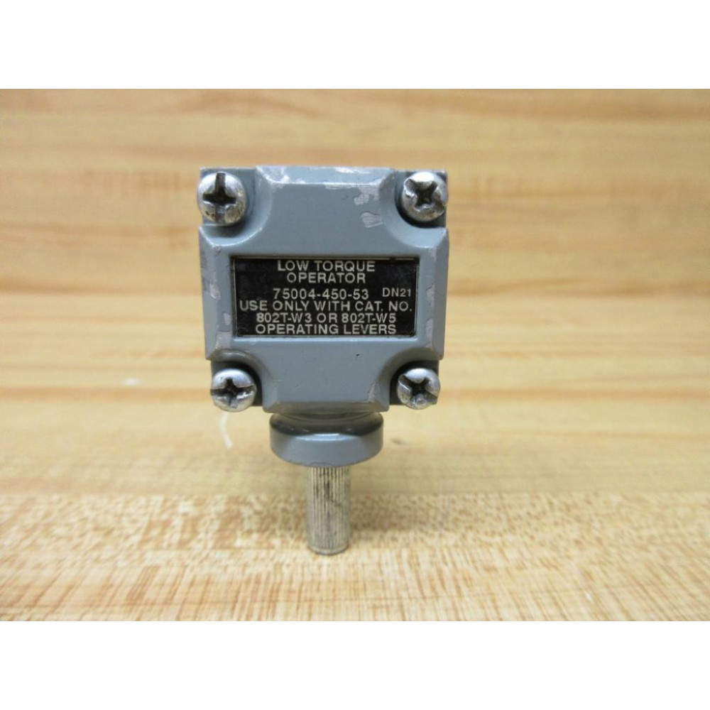 Allen Bradley 75004-450-53 Head 7500445053 - Used