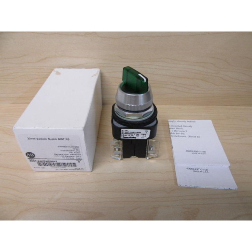 Allen Bradley 800T-24HG2KB6AX Selector Switch
