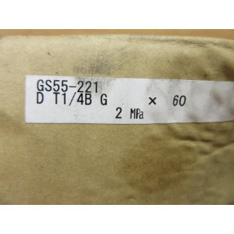 Nagano Keiki GS55-221 Pressure Gauge GS55-221X1MPA 0-2 MPa