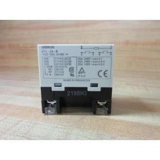 Omron G7L-2A-BJ 24VDC Relay G7L2ABJ24VDC (Pack of 2) - Used