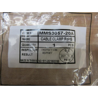 Misumi MMS3057-20A Connector Clamp MMS305720A