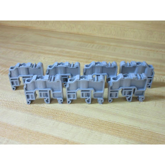 Entrelec ISNA103002R2600 ABB Terminal Block End Stop C3 (Pack of 7) - New No Box