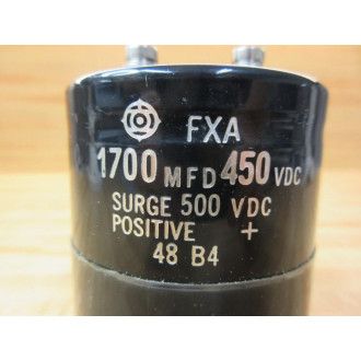 Hitachi FXA Capacitor 1700MFD450VDC - Used