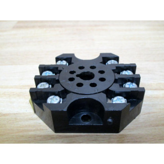 Custom Connector RB08-PC Octal Relay Socket SKT10000 (Pack of 2) - Used