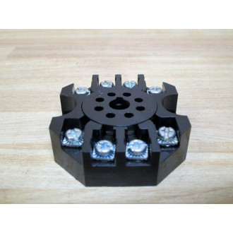 Custom Connector RB08-PC Octal Relay Socket SKT10000 (Pack of 2) - Used