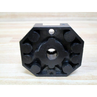 Custom Connector RB08-PC Octal Relay Socket SKT10000 (Pack of 2) - Used
