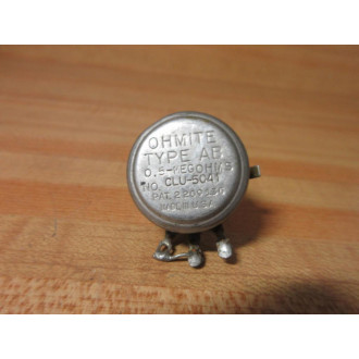 Ohmite RV4LAYSA504A Potentiometer 0.5 MEGΩ CLU-5041 - Used