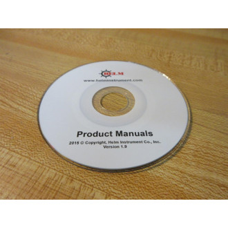 Helm Instrument D137401 9C Product Manuals D137401 - New No Box