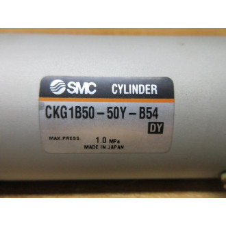 SMC CKG1B50-50Y-B54 Pneumatic Cylinder CKG1B5050YB54 - New No Box