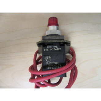 Allen Bradley 1481-N16A120 Pilot Light