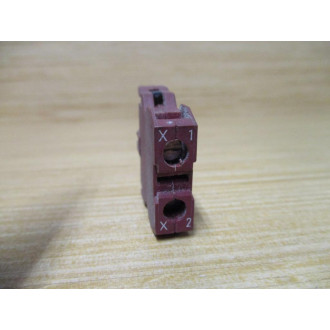Siemens P30PLR1 Pilot Light Contact Block - Used
