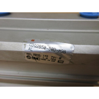 SMC CDQ2B50-50D-M9BAL Compact Pneumatic Cylinder CDQ2B5050DM9BAL - New No Box