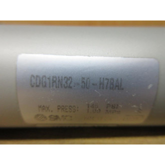 SMC CDG1RN32-50-H7BAL Pneumatic Cylinder CDG1RN3250H7BAL - New No Box