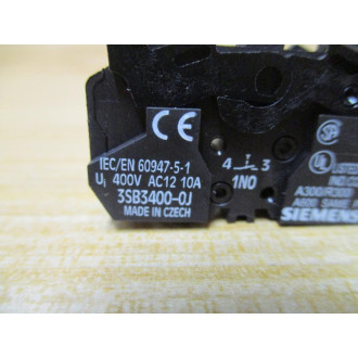 Siemens 3SB3400-0J Contact Block 3SB34000J - New No Box