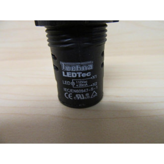 Techna LEDTec-G-110Vacdc Pilot Light - New No Box