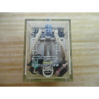 Cutler Hammer D7PR23T1-24V DC Eaton Relay D7PR23T1-24VDC - Used