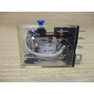 Cutler Hammer D7PR23T1-24V DC Eaton Relay D7PR23T1-24VDC - Used