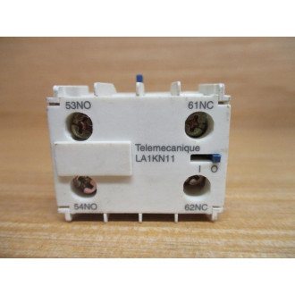 Telemecanique LA1KN11 Schneider Auxiliary Contact Block 050005 (Pack of 4) - Used