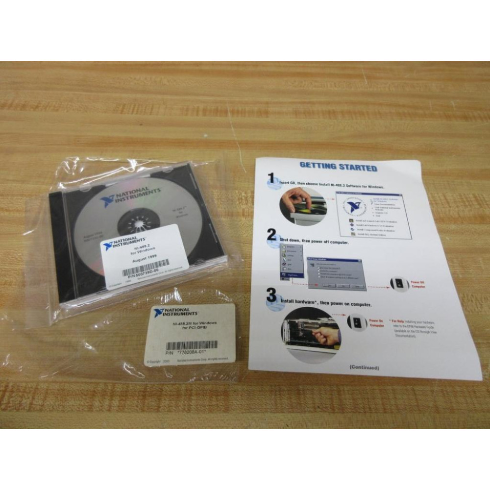 National Instruments 500736D-00 NI-488.2 Software Disc