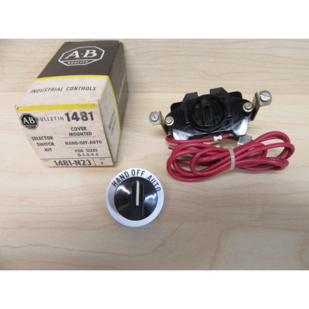 Allen Bradley 1481-N23 Selector Switch