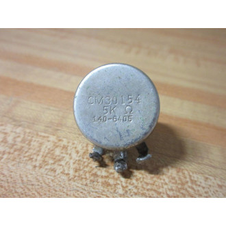 Clarostat CM30154 Potentiometer 5KΩ - Used