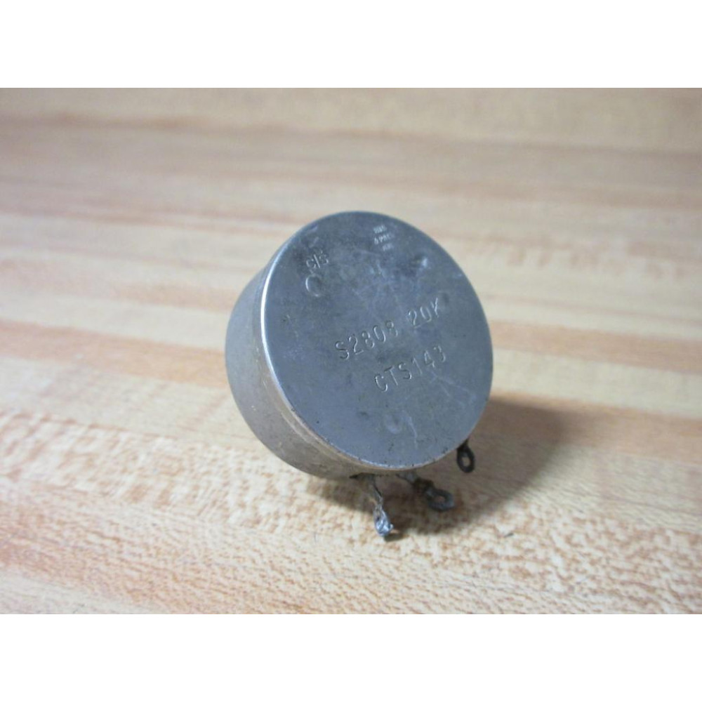CTS S2808-20K Potentiometer 20KΩ S280820K - Used