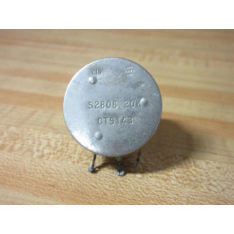 CTS S2808-20K Potentiometer 20KΩ S280820K - Used