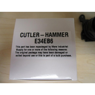 Cutler Hammer E34EB6 Push Button Switch