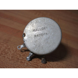 Mallory M400PK Potentiometer 400PK - Used