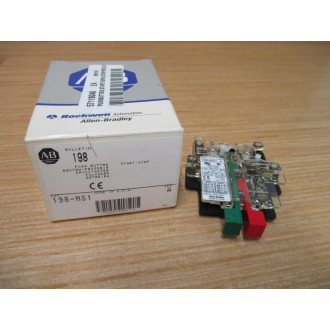 Allen Bradley 198-MS1 Push Button Operator 198MS1 Contacts Only