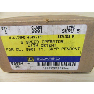 Square D 9001-SKRU-5 Pendant Station 9001SKRU5