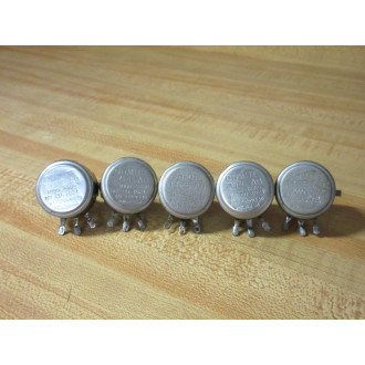 Ohmite CU-1021 Potentiometer 1k Ohm 1000 Ohms (Pack of 5) - Used