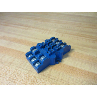 Potter & Brumfield 27E121 AMF Relay Socket Blue - Used