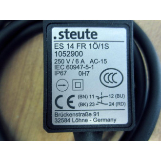 Steute ES 14 FR 1Ö1S Position Switch WRoller 1052900 - New No Box