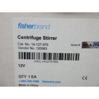 FisherBrand 14-127-570 Heathrow Scientific Centrifuge Stirrer 14127570