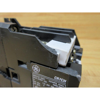 General Electric CR7CHA Spectra 700 Magnetic Contactor Chipped