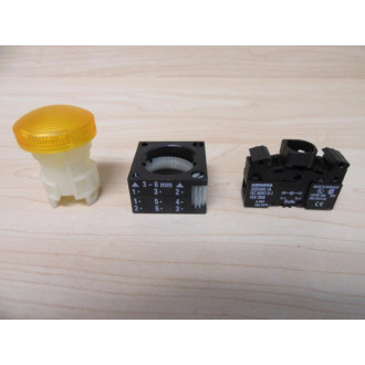 Siemens 3SB3 204-6BA00 Pilot Light - New No Box