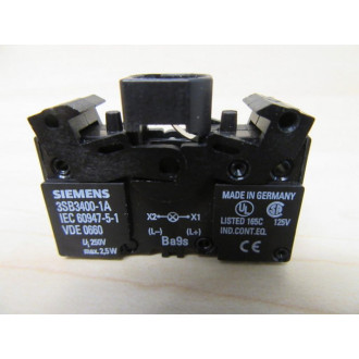 Siemens 3SB3 204-6BA00 Pilot Light - New No Box