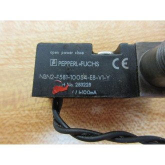 Pepperl + Fuchs NBN2-F581-100S4-E8-V1-Y Proximity Switch - Used