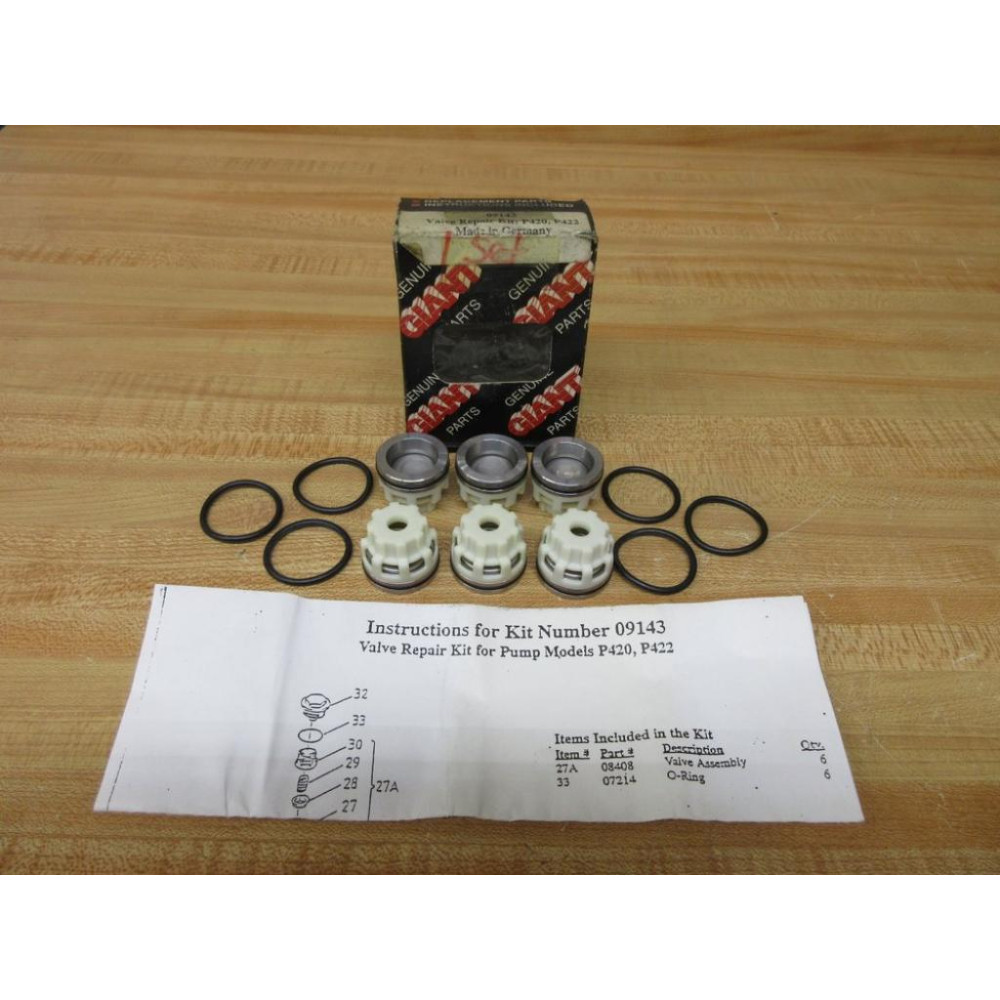 Giant 09143 Valve Repair Kit