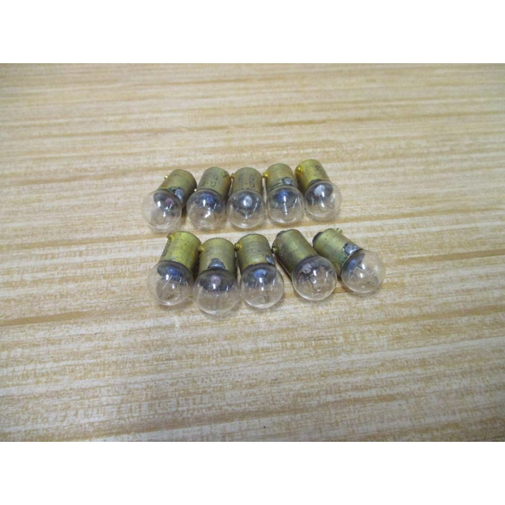 General Electric 53 GE Miniature Lamp Light Bulbs Clear (Pack of 10) - New No Box