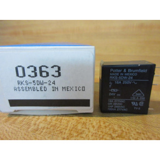 Potter & Brumfield RKS-5DW-24V DC Relay RKS5DW24