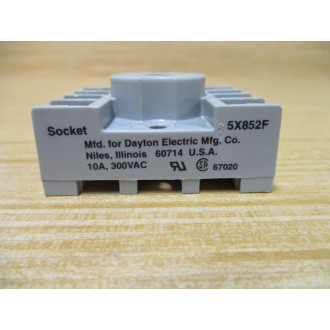 Dayton 5X852F Relay Socket - New No Box