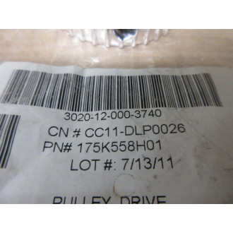 York 175K558H01 Drive Pulley