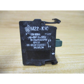 Moeller Klockner M22-K10 Eaton Block Cutler Hammer - Used