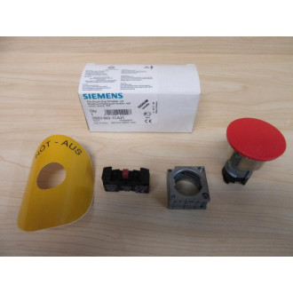 Siemens 3SB3 603-1CA21 Emergency Switch