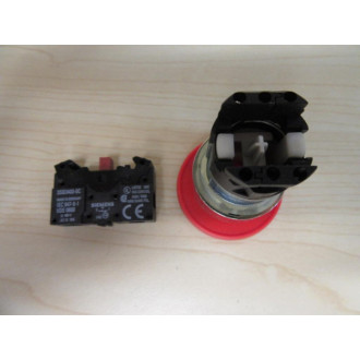 Siemens 3SB3 603-1CA21 Emergency Switch
