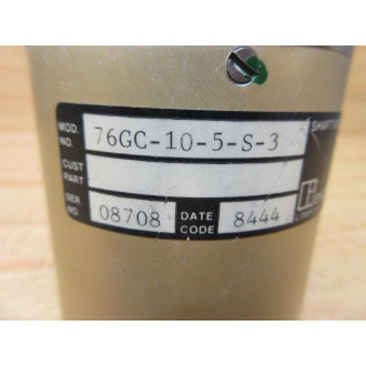Litton 76GC-10-5-S-3 BEI Sensors Shaft Encoder 76GC105S3 - New No Box
